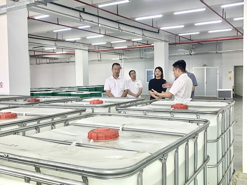 政企连心·共促发展|东莞市东城区政府领导莅临zoty中欧新材参观指导
